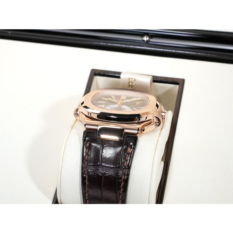 パテックフィリップ ノーチラス クロノグラフ Ref.5980R-001 ローズゴールド ブラウン文字盤 | ノーチラス | 05