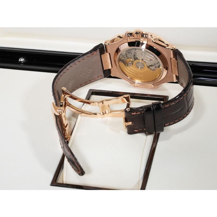 パテックフィリップ ノーチラス クロノグラフ Ref.5980R-001 ローズゴールド ブラウン文字盤 | ノーチラス | 07