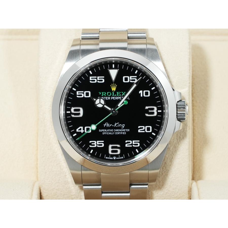 ロレックス エアキング Ref.126900 ステンレススチール ブラック文字盤 オイスターブレスレット | エアキング | 01