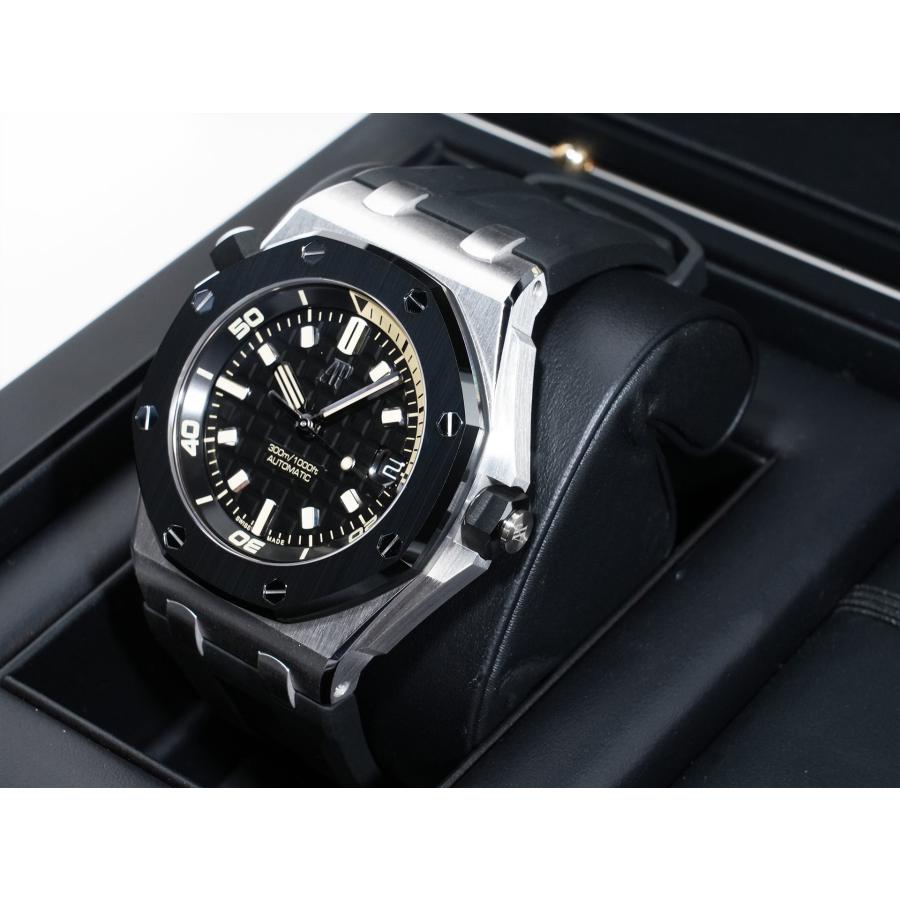 オーデマピゲ ロイヤルオーク オフショア ダイバー Ref.15720CN.OO.A002CA.01 WG ブラック文字盤 | AUDEMARS PIGUET | 03