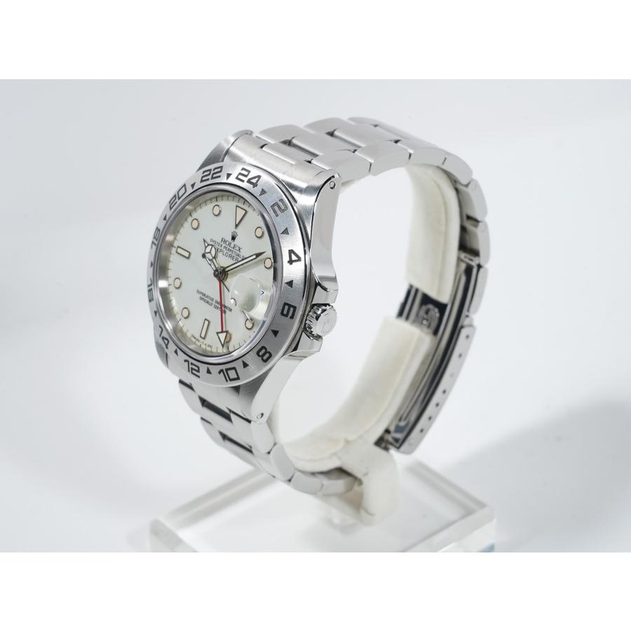 ロレックス エクスプローラーII Ref.16550 ステンレススチール アイボリー文字盤 オイスターブレスレット | エクスプローラーII | 03
