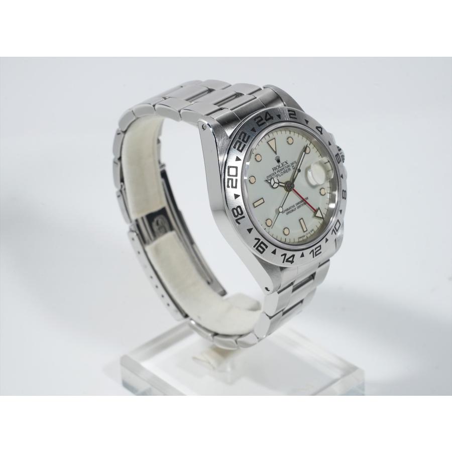 ロレックス エクスプローラーII Ref.16550 ステンレススチール アイボリー文字盤 オイスターブレスレット | エクスプローラーII | 04