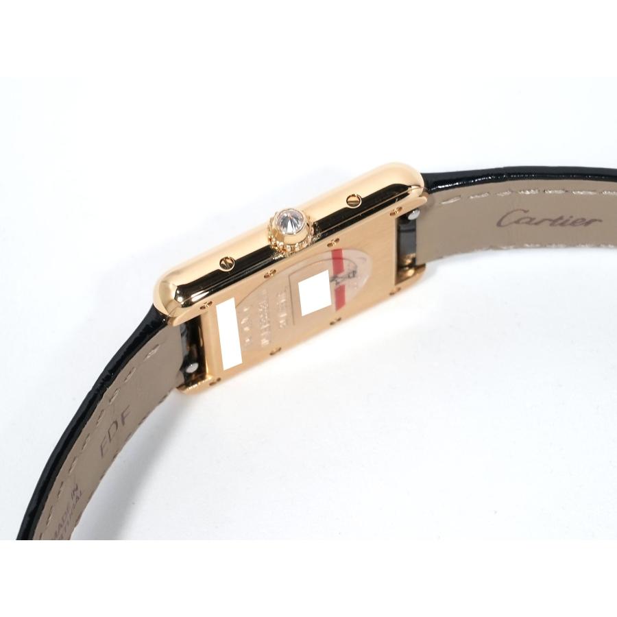 カルティエ タンク ルイ カルティエ SM Ref.WGTA0269 イエローゴールド ブラック×パヴェダイヤ文字盤 | Cartier | 03