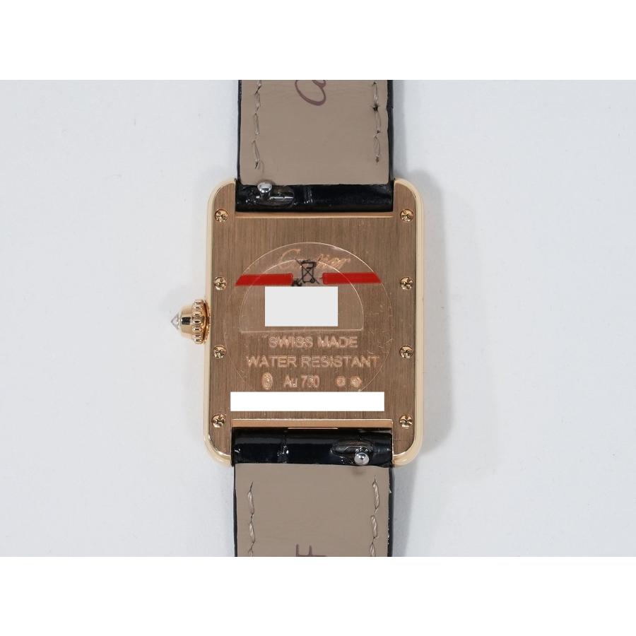 カルティエ タンク ルイ カルティエ SM Ref.WGTA0269 イエローゴールド ブラック×パヴェダイヤ文字盤 | Cartier | 06