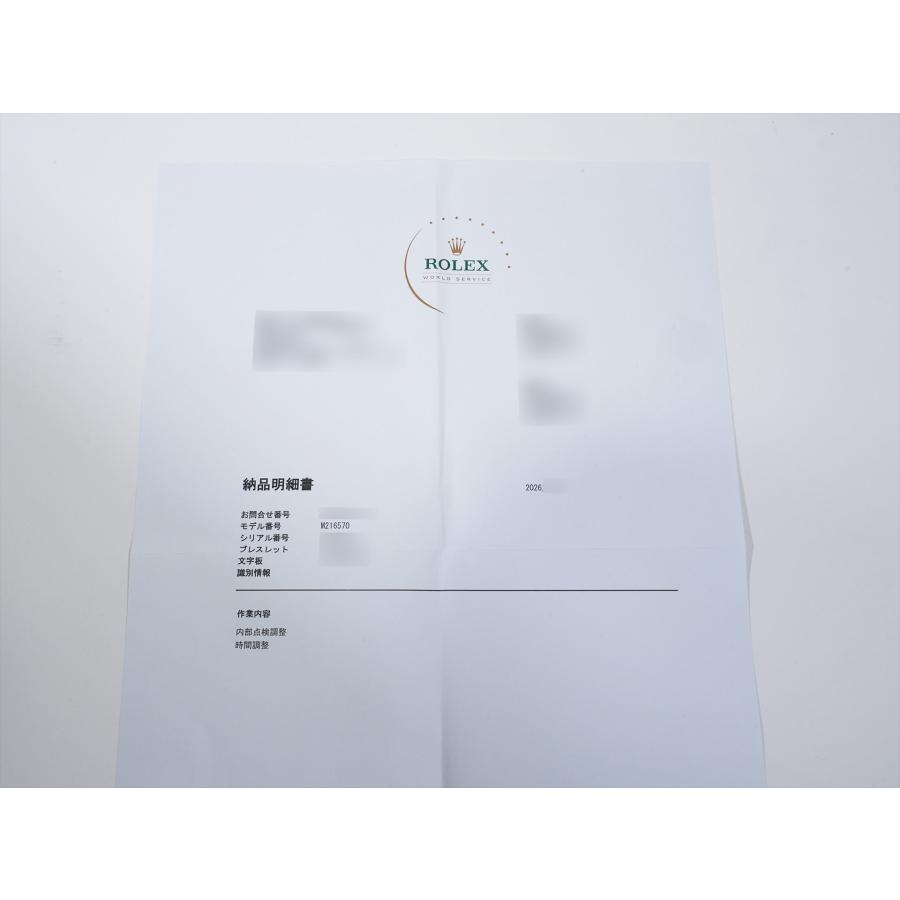 ロレックス エクスプローラーII Ref.216570 ステンレススチール ホワイト文字盤 オイスターブレスレット | エクスプローラーII | 10