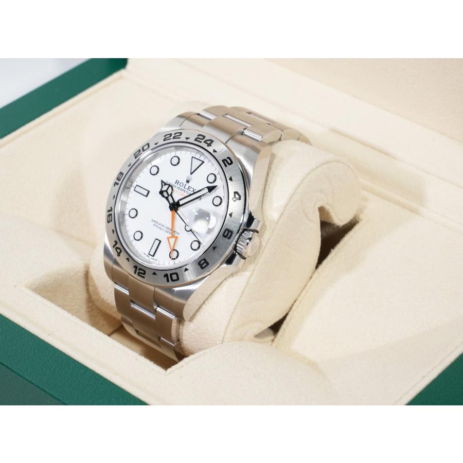 ロレックス エクスプローラーII Ref.216570 ステンレススチール ホワイト文字盤 オイスターブレスレット | エクスプローラーII | 03