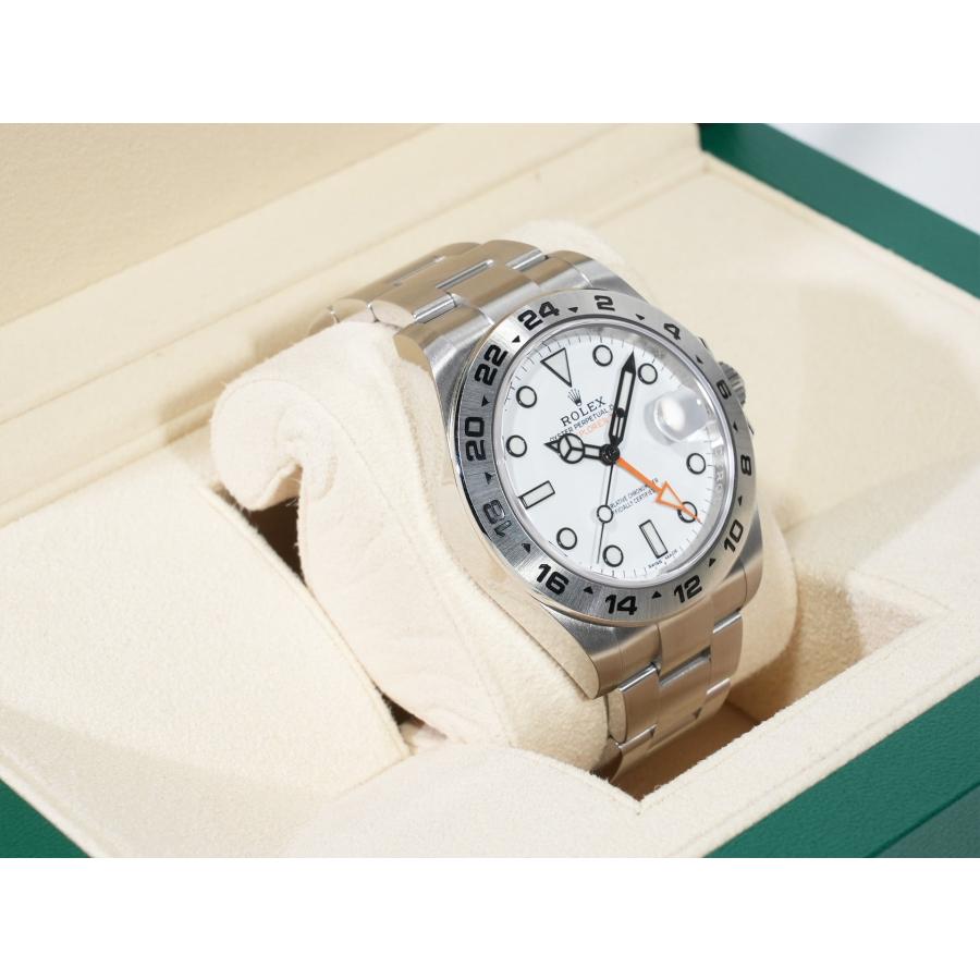 ロレックス エクスプローラーII Ref.216570 ステンレススチール ホワイト文字盤 オイスターブレスレット | エクスプローラーII | 04