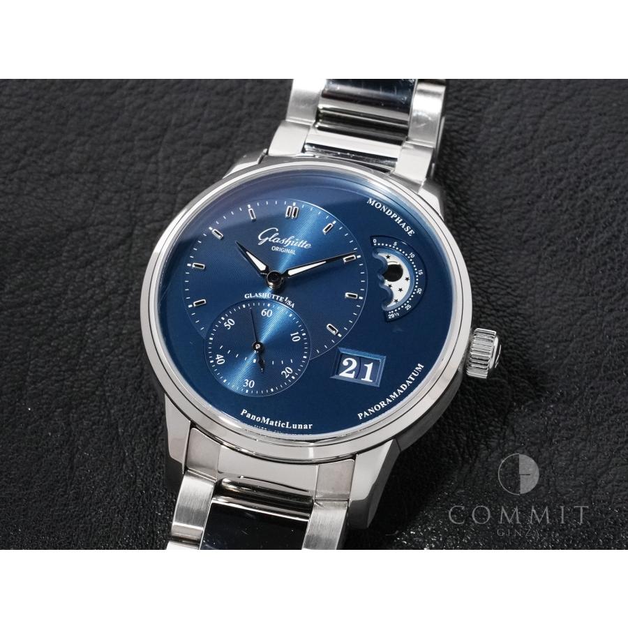 グラスヒュッテオリジナル パノマティックルナ Ref.19002463271 ステンレススチール ディープブルー文字盤 | GLASHUTTE ORIGINAL | 10