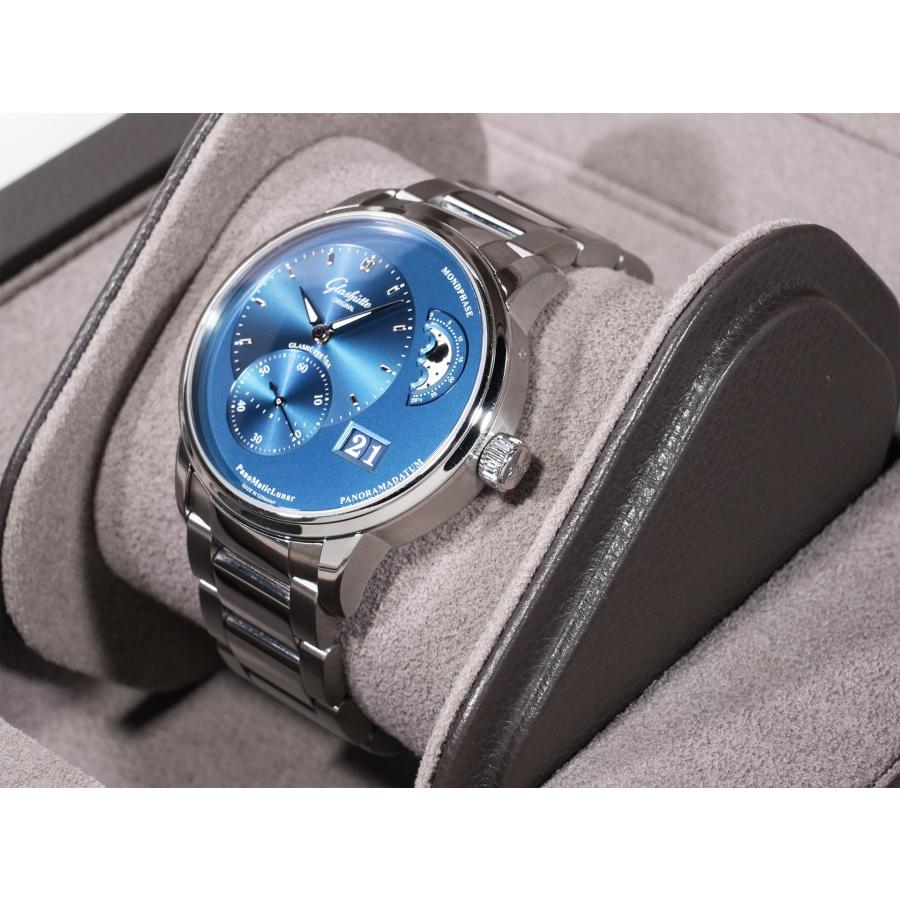 グラスヒュッテオリジナル パノマティックルナ Ref.19002463271 ステンレススチール ディープブルー文字盤 | GLASHUTTE ORIGINAL | 03