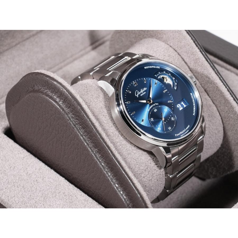 グラスヒュッテオリジナル パノマティックルナ Ref.19002463271 ステンレススチール ディープブルー文字盤 | GLASHUTTE ORIGINAL | 04