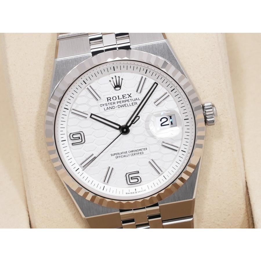 ロレックス ランドドゥエラー Ref.127234 ステンレススチール/ホワイトゴールド ホワイト文字盤 | ROLEX | 02