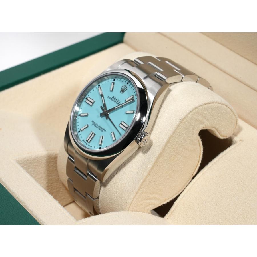 ロレックス オイスターパーペチュアル41 Ref.124300 ステンレススチール ターコイズ文字盤 | オイスター パーペチュアル | 03