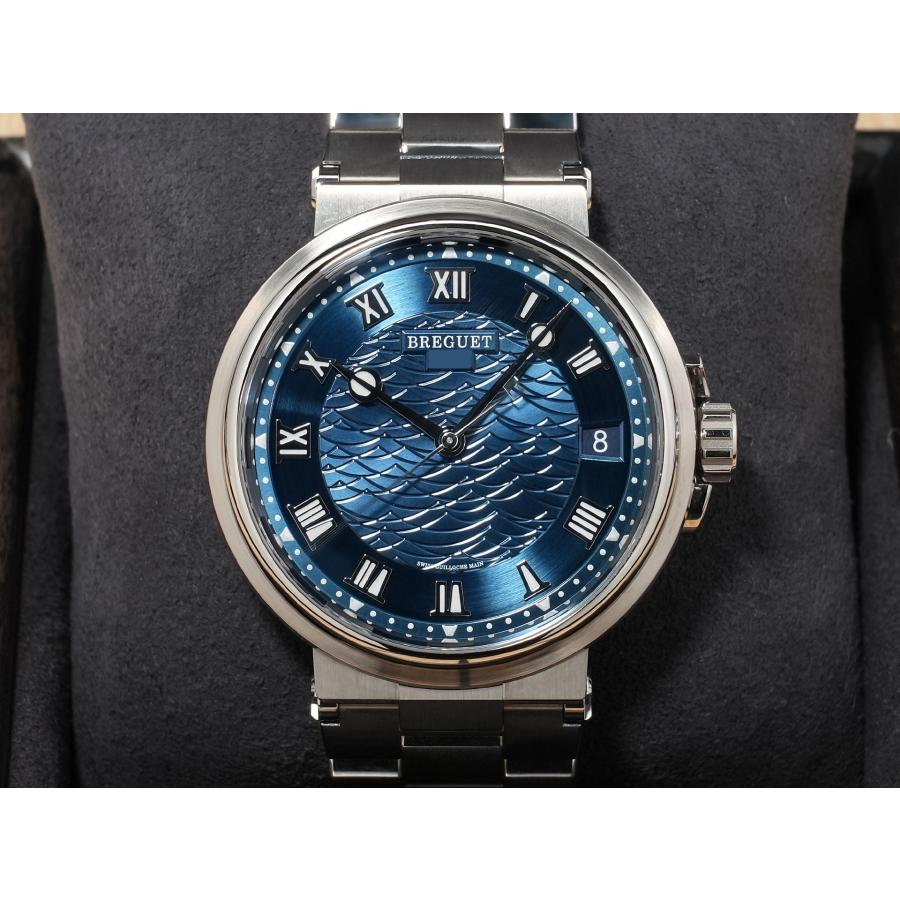ブレゲ マリーン Ref.5517BB/Y2/BZ0 ホワイトゴールド ブルー文字盤 | ブレゲ | 01