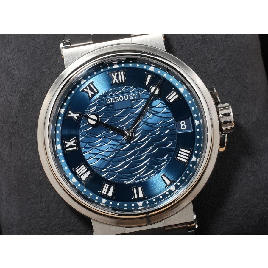 ブレゲ マリーン Ref.5517BB/Y2/BZ0 ホワイトゴールド ブルー文字盤 | ブレゲ | 02
