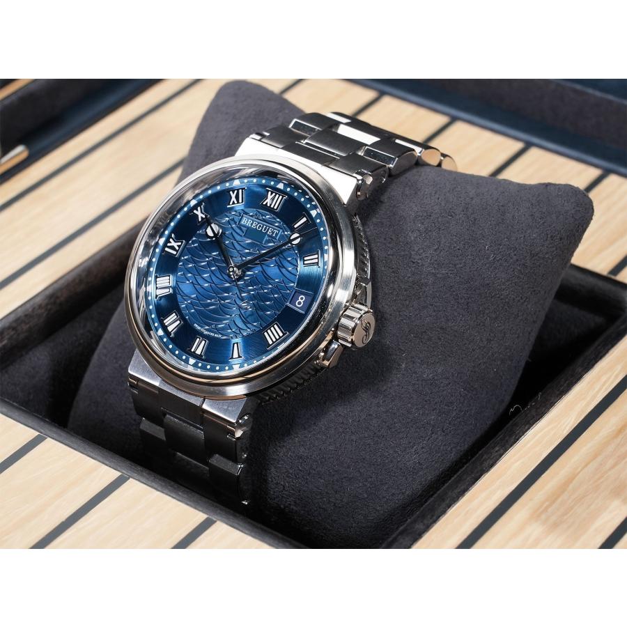 ブレゲ マリーン Ref.5517BB/Y2/BZ0 ホワイトゴールド ブルー文字盤 | ブレゲ | 03