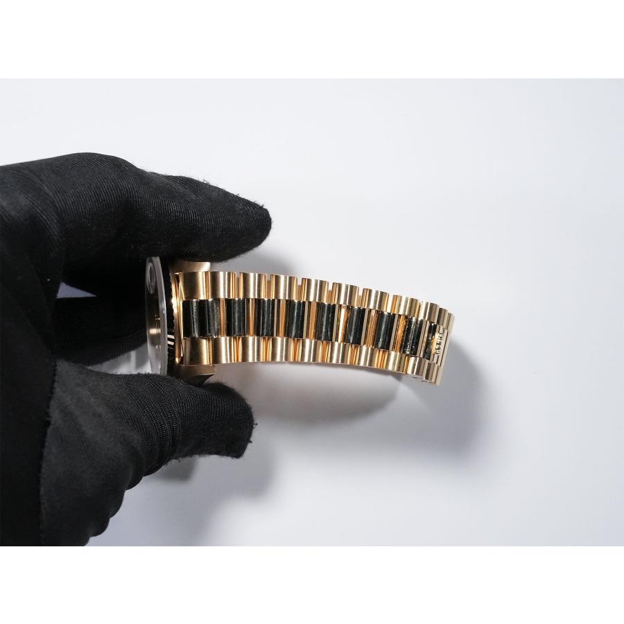 ロレックス デイデイト36 Ref.18238A イエローゴールド シャンパンx10Pダイヤ文字盤 | デイデイト | 08