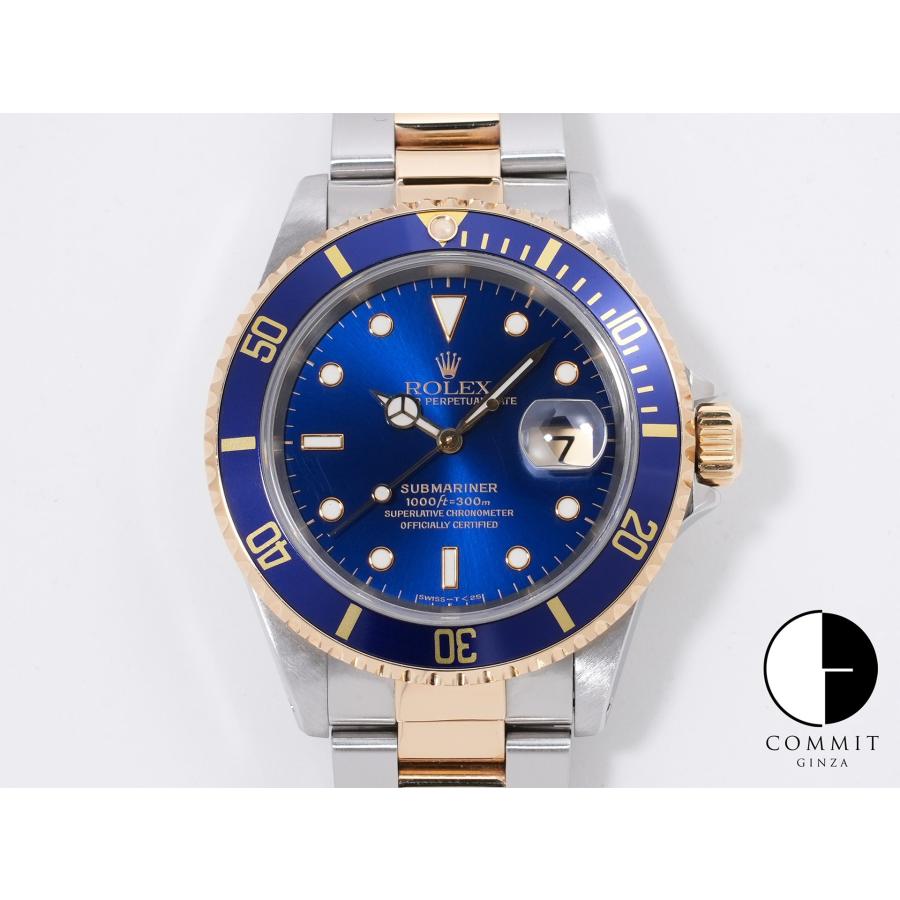 ロレックス サブマリーナー デイト Ref.16613 ステンレススチール/イエローゴールド ブルー文字盤 | サブマリーナー