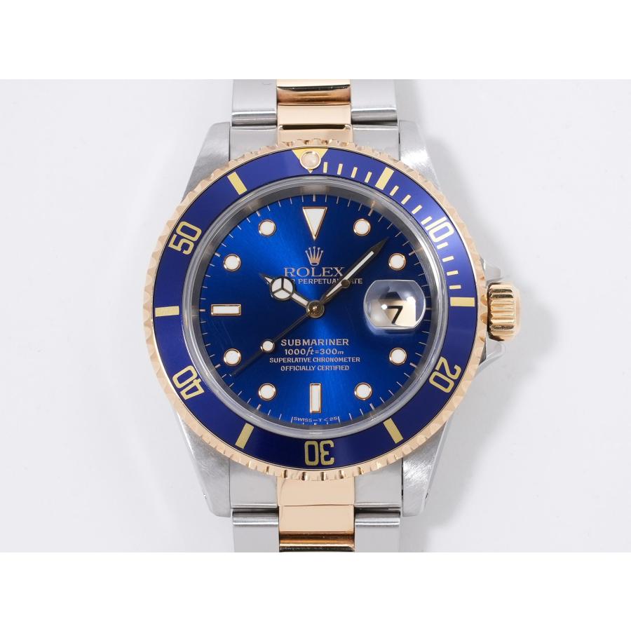 ロレックス サブマリーナー デイト Ref.16613 ステンレススチール/イエローゴールド ブルー文字盤 | サブマリーナー | 01