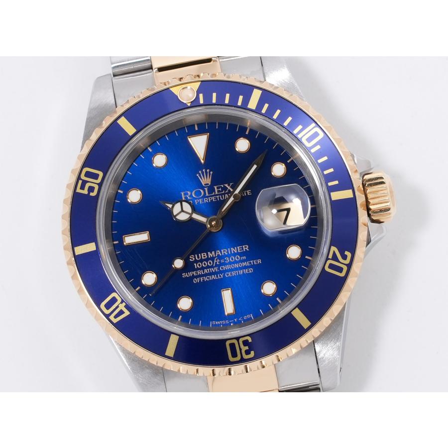ロレックス サブマリーナー デイト Ref.16613 ステンレススチール/イエローゴールド ブルー文字盤 | サブマリーナー | 02
