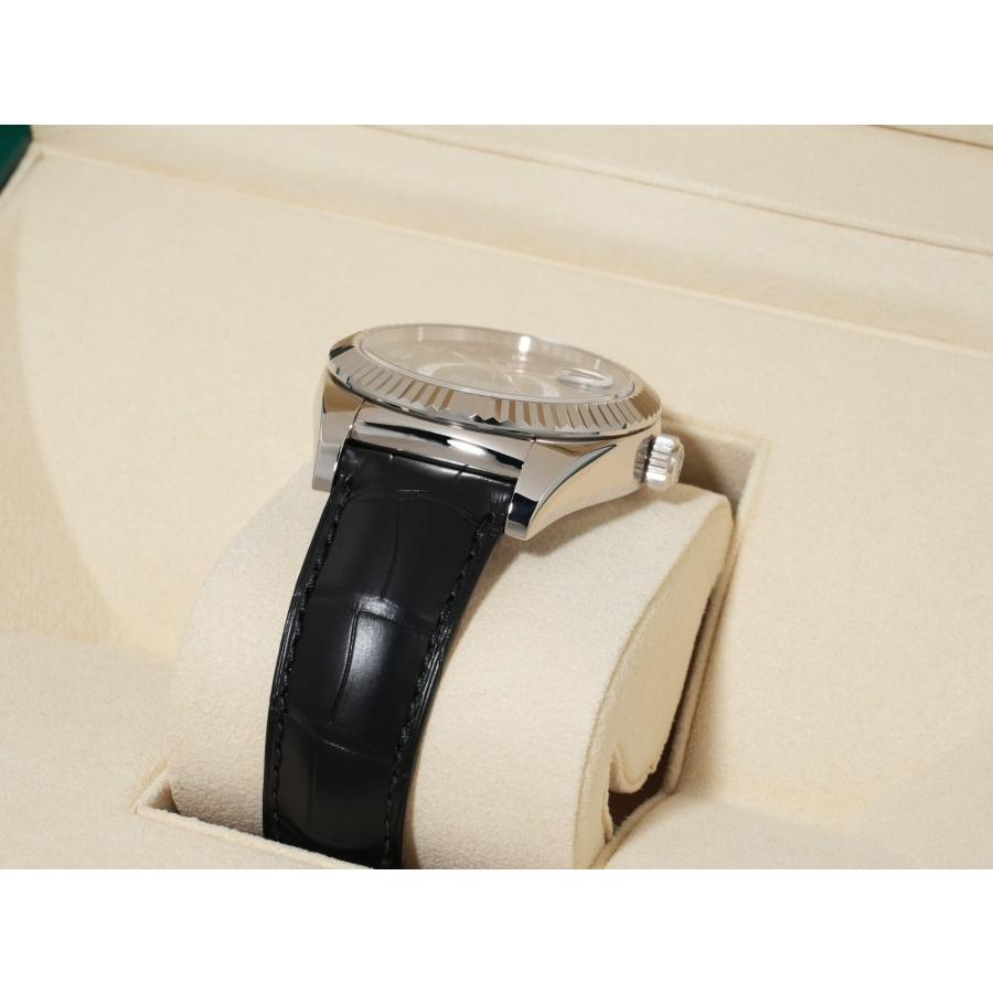 ロレックス スカイドゥエラー Ref.326139 ホワイトゴールド ブラック文字盤 革ベルト | スカイドゥエラー | 05