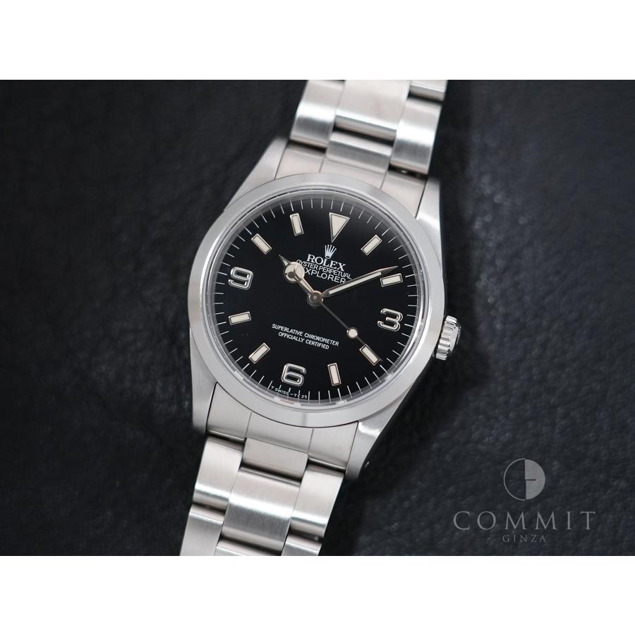 ロレックス エクスプローラーI Ref.14270 ステンレススチール ブラック文字盤 オイスターブレスレット | エクスプローラー（ROLEX） | 10