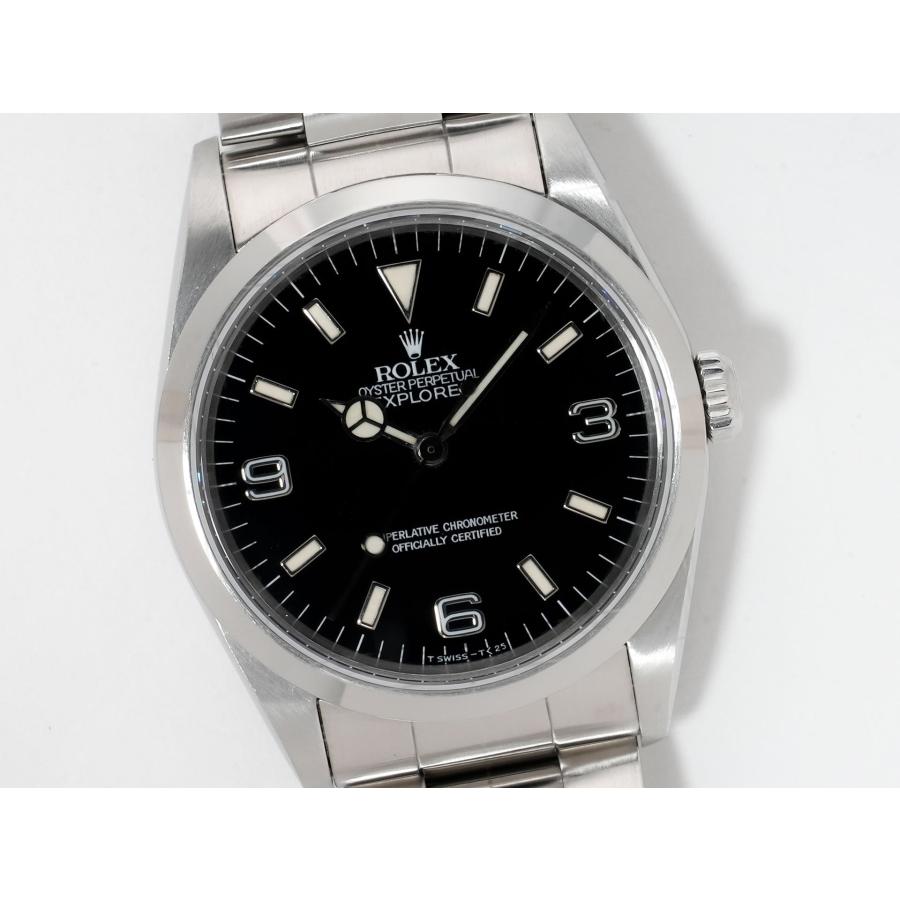 ロレックス エクスプローラーI Ref.14270 ステンレススチール ブラック文字盤 オイスターブレスレット | エクスプローラー（ROLEX） | 02