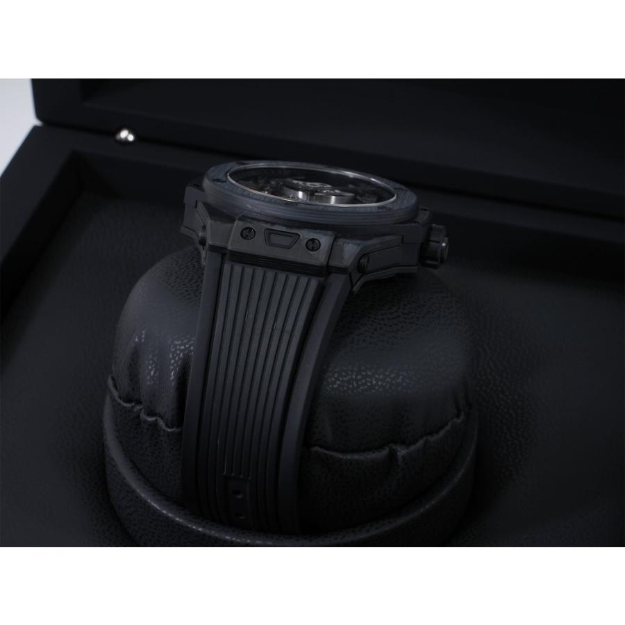 ウブロ ビッグバン トゥールビヨン オートマティック オールブラックカーボン Ref.429.QU.0140.RX.YOS カーボン スケルトン文字盤 | HUBLOT | 05