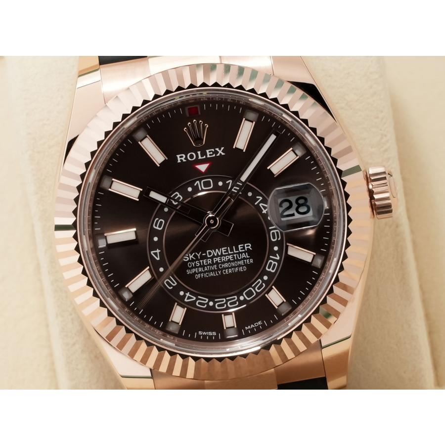 ロレックス スカイドゥエラー Ref.326235 18KERG チョコレート文字盤 | スカイドゥエラー | 02