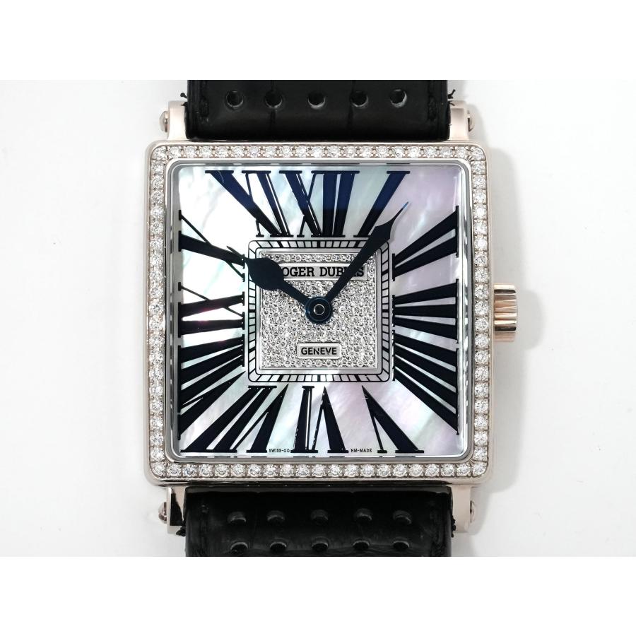 ロジェデュブイ ゴールデンスクエア Ref.G40 57 0-SD DN1.7A ホワイトゴールド シェル文字盤 | ROGER DUBUIS | 01