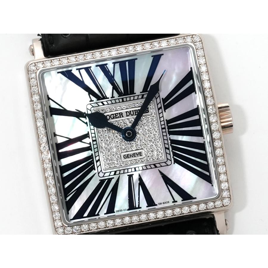 ロジェデュブイ ゴールデンスクエア Ref.G40 57 0-SD DN1.7A ホワイトゴールド シェル文字盤 | ROGER DUBUIS | 02