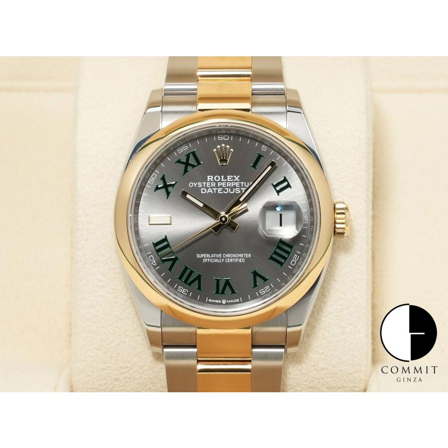ロレックス デイトジャスト36 Ref.126203 スレートローマン文字盤 | デイトジャスト