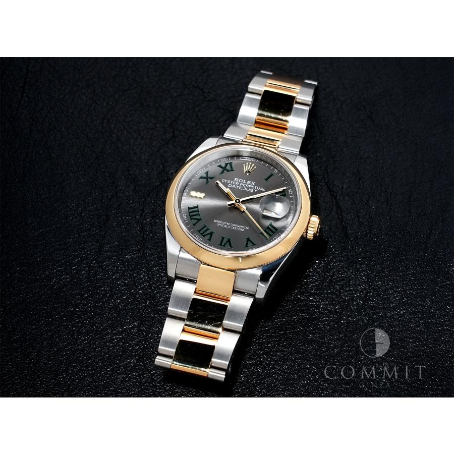 ロレックス デイトジャスト36 Ref.126203 スレートローマン文字盤 | デイトジャスト | 10