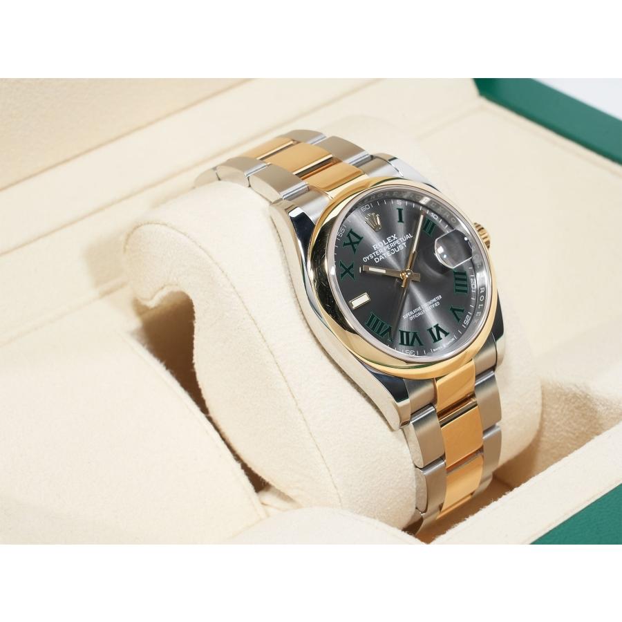 ロレックス デイトジャスト36 Ref.126203 スレートローマン文字盤 | デイトジャスト | 04
