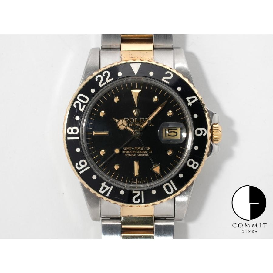 ロレックス GMTマスター Ref.1675/3 ステンレススチール/イエローゴールド ブラック文字盤 オイスターブレスレット | GMTマスター