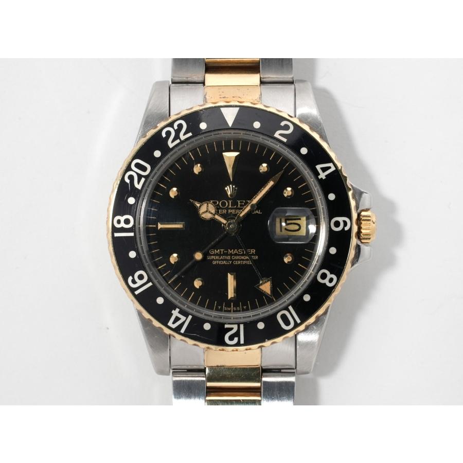 ロレックス GMTマスター Ref.1675/3 ステンレススチール/イエローゴールド ブラック文字盤 オイスターブレスレット | GMTマスター | 01