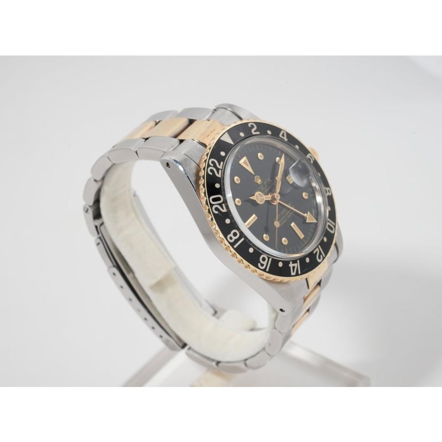 ロレックス GMTマスター Ref.1675/3 ステンレススチール/イエローゴールド ブラック文字盤 オイスターブレスレット | GMTマスター | 04