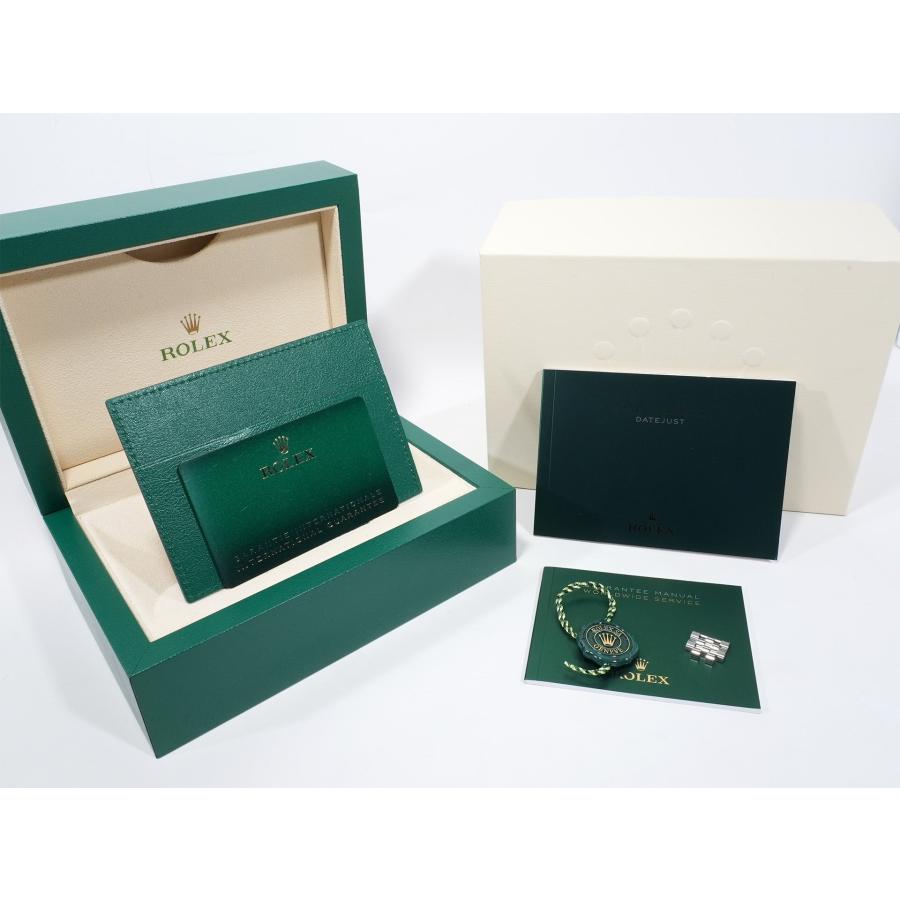 ロレックス デイトジャスト41 Ref.126334G ステンレススチール/ホワイトゴールド ブラックx10Pダイヤ文字盤 ジュビリーブレスレット | デイトジャスト | 09