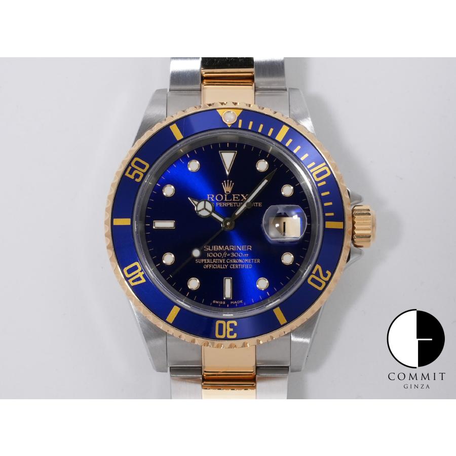 ロレックス サブマリーナー デイト Ref.16613 SS/YG ブルー文字盤 | サブマリーナー