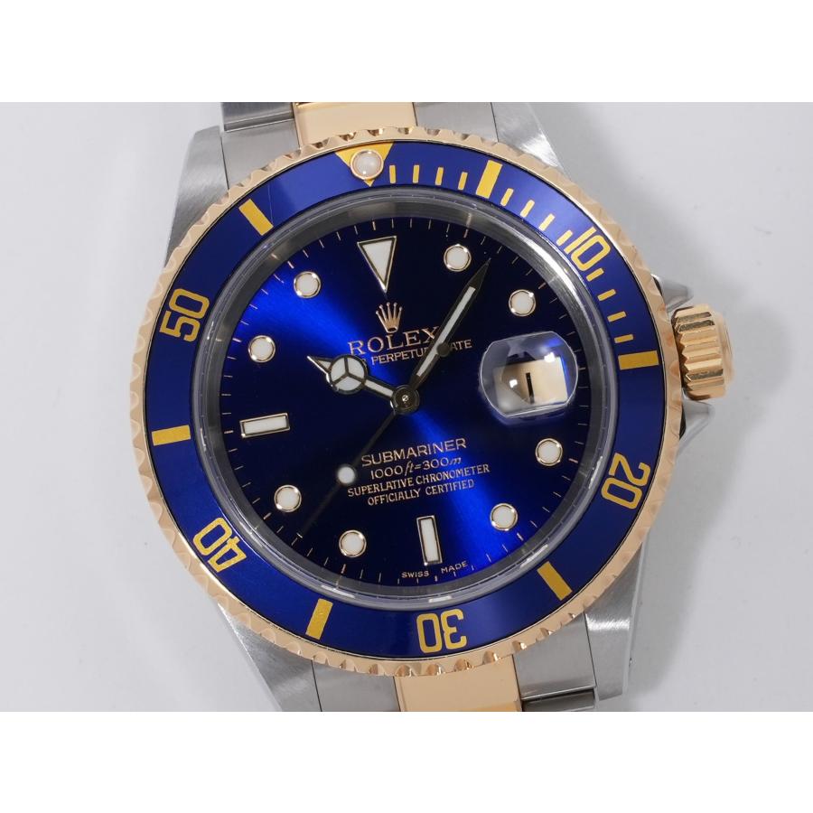 ロレックス サブマリーナー デイト Ref.16613 SS/YG ブルー文字盤 | サブマリーナー | 02