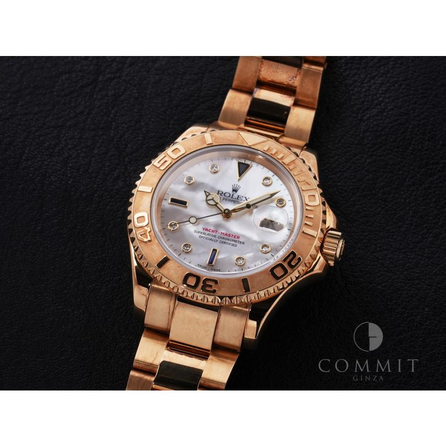 ロレックス ヨットマスター40 Ref.16628NGS イエローゴールド シェル8Pダイヤ/3サファイア文字盤 | ヨットマスター | 10