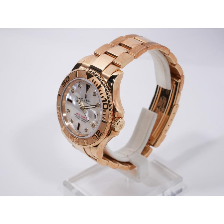 ロレックス ヨットマスター40 Ref.16628NGS イエローゴールド シェル8Pダイヤ/3サファイア文字盤 | ヨットマスター | 03