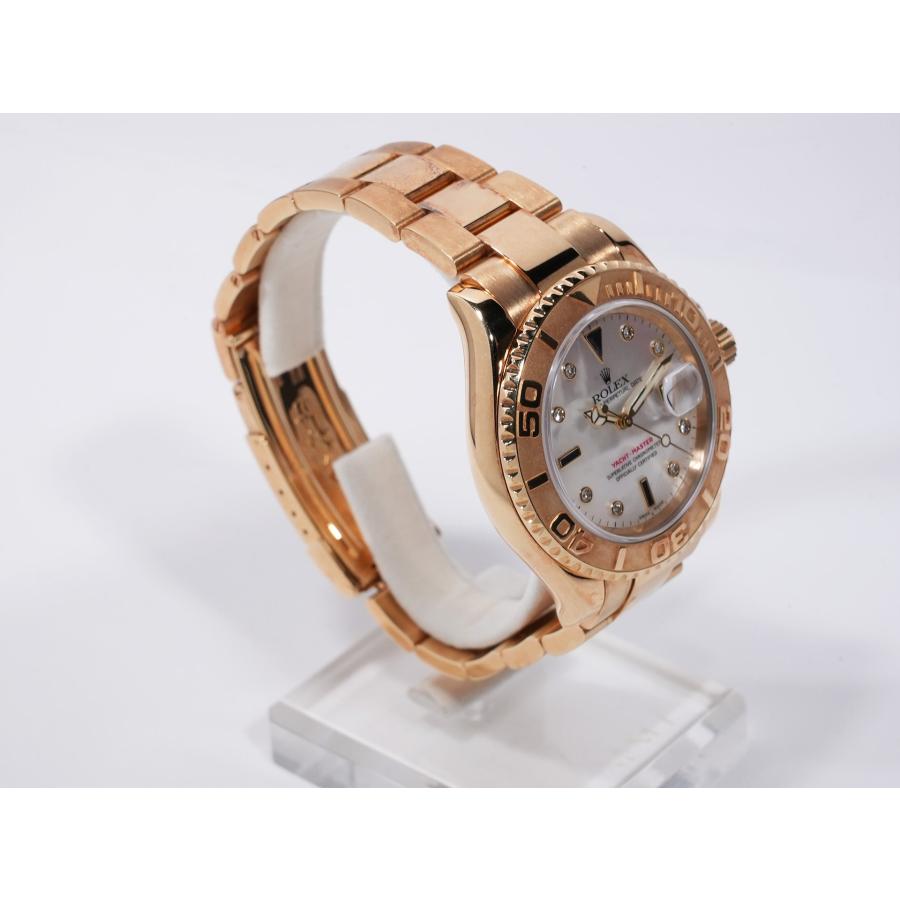 ロレックス ヨットマスター40 Ref.16628NGS イエローゴールド シェル8Pダイヤ/3サファイア文字盤 | ヨットマスター | 04