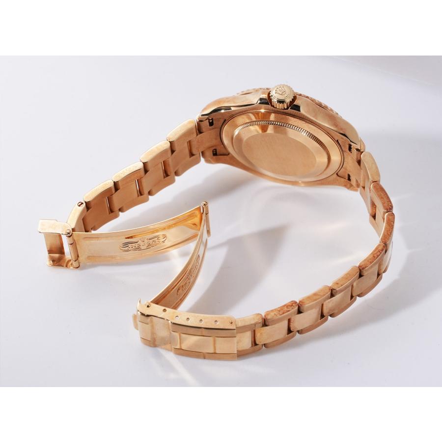 ロレックス ヨットマスター40 Ref.16628NGS イエローゴールド シェル8Pダイヤ/3サファイア文字盤 | ヨットマスター | 07