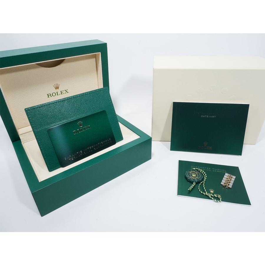 ロレックス デイトジャスト Ref.278273 ステンレススチール/イエローゴールド オリーブグリーン フローラルモチーフ文字盤 | デイトジャスト | 09