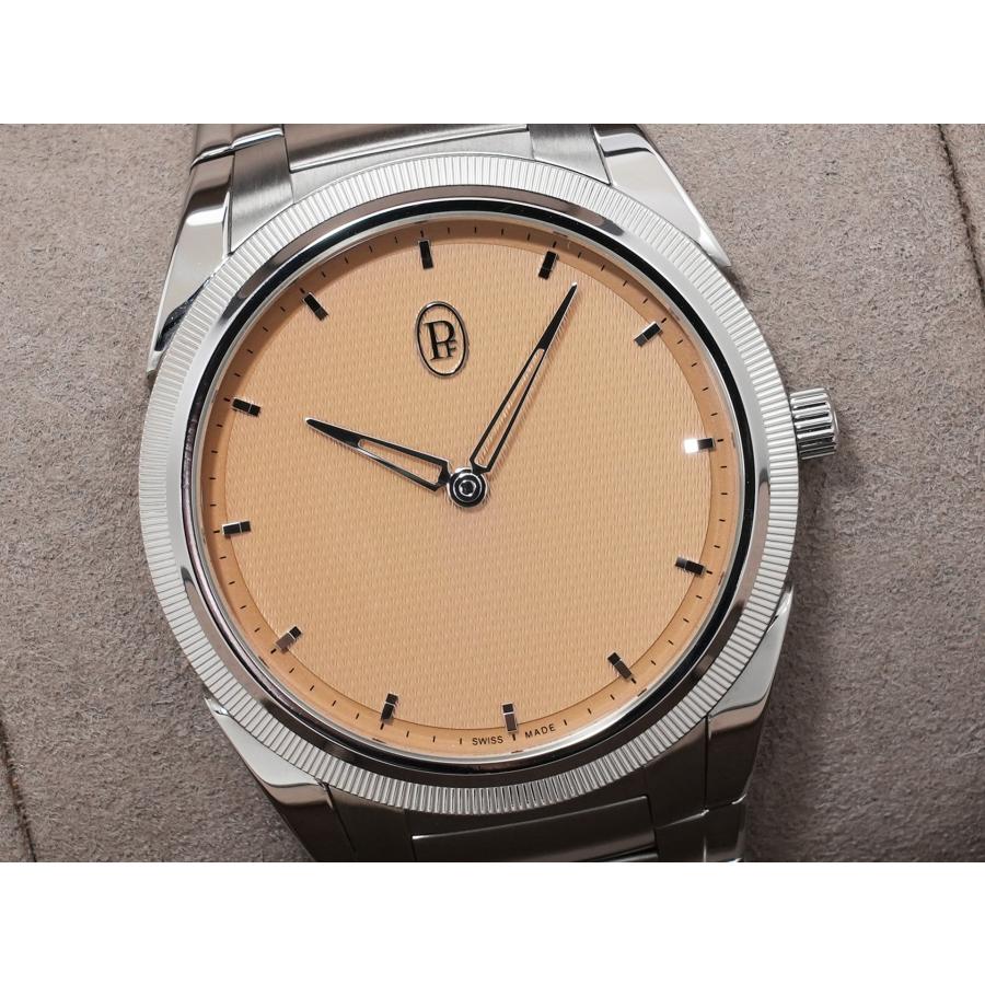パルミジャーニフルリエ トンダPF マイクロローター Ref.PFC914-1020021-100182 ステンレススチールxプラチナ ゴールデンシエナ文字盤 | パルミジャーニ・フルリエ | 02