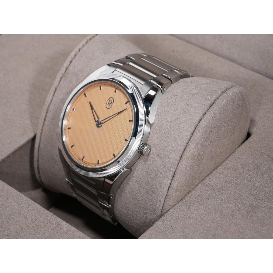 パルミジャーニフルリエ トンダPF マイクロローター Ref.PFC914-1020021-100182 ステンレススチールxプラチナ ゴールデンシエナ文字盤 | パルミジャーニ・フルリエ | 03