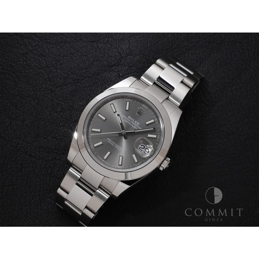 ロレックス デイトジャスト41 Ref.126300 SS スレート文字盤 オイスターブレスレット | デイトジャスト | 10