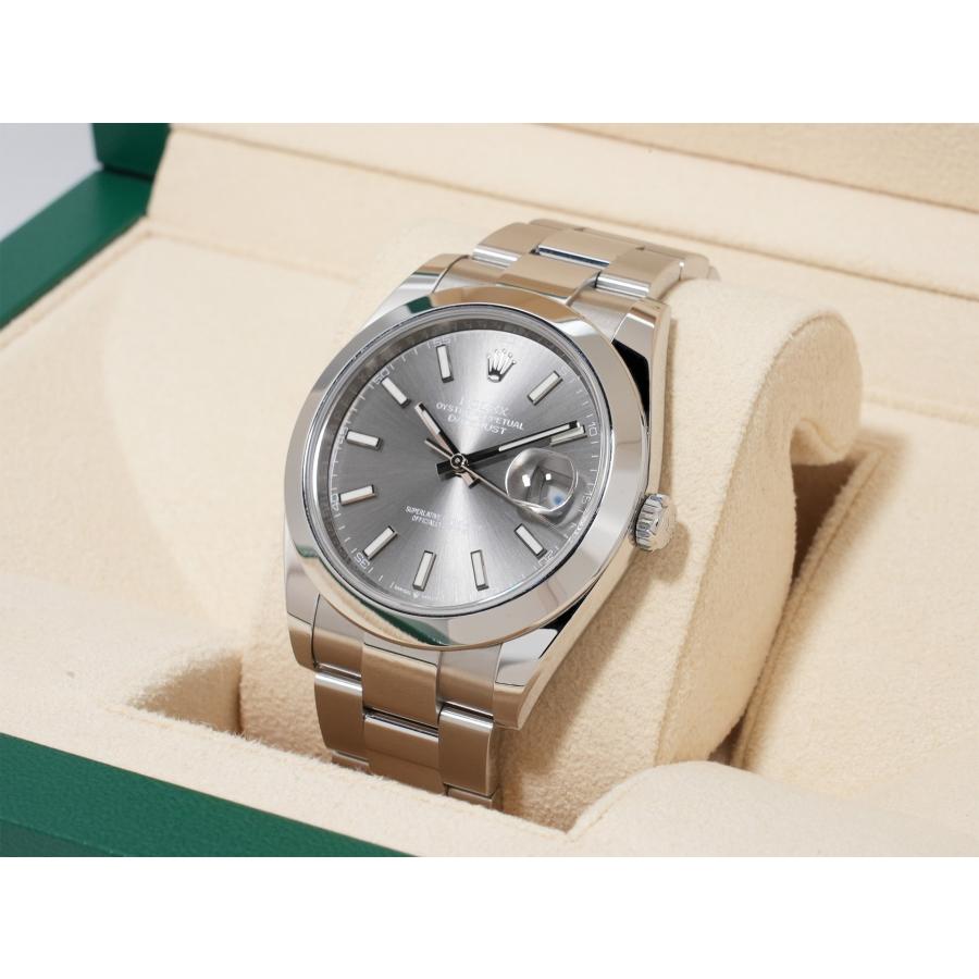 ロレックス デイトジャスト41 Ref.126300 SS スレート文字盤 オイスターブレスレット | デイトジャスト | 03