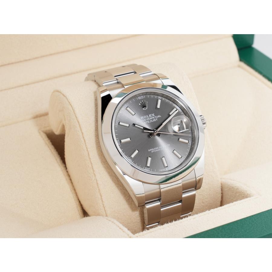 ロレックス デイトジャスト41 Ref.126300 SS スレート文字盤 オイスターブレスレット | デイトジャスト | 04