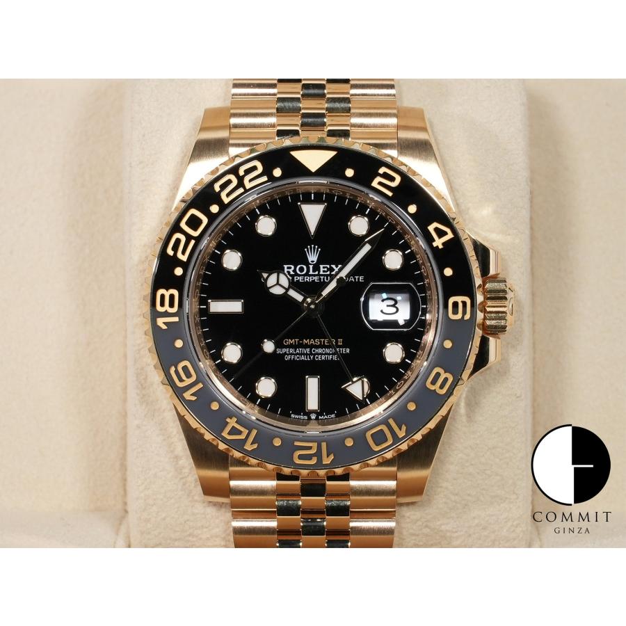 ロレックス GMTマスターII Ref.126718GRNR イエローゴールド ブラック文字盤 ジュビリーブレスレット | GMTマスター